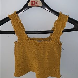 Cropped tank top
